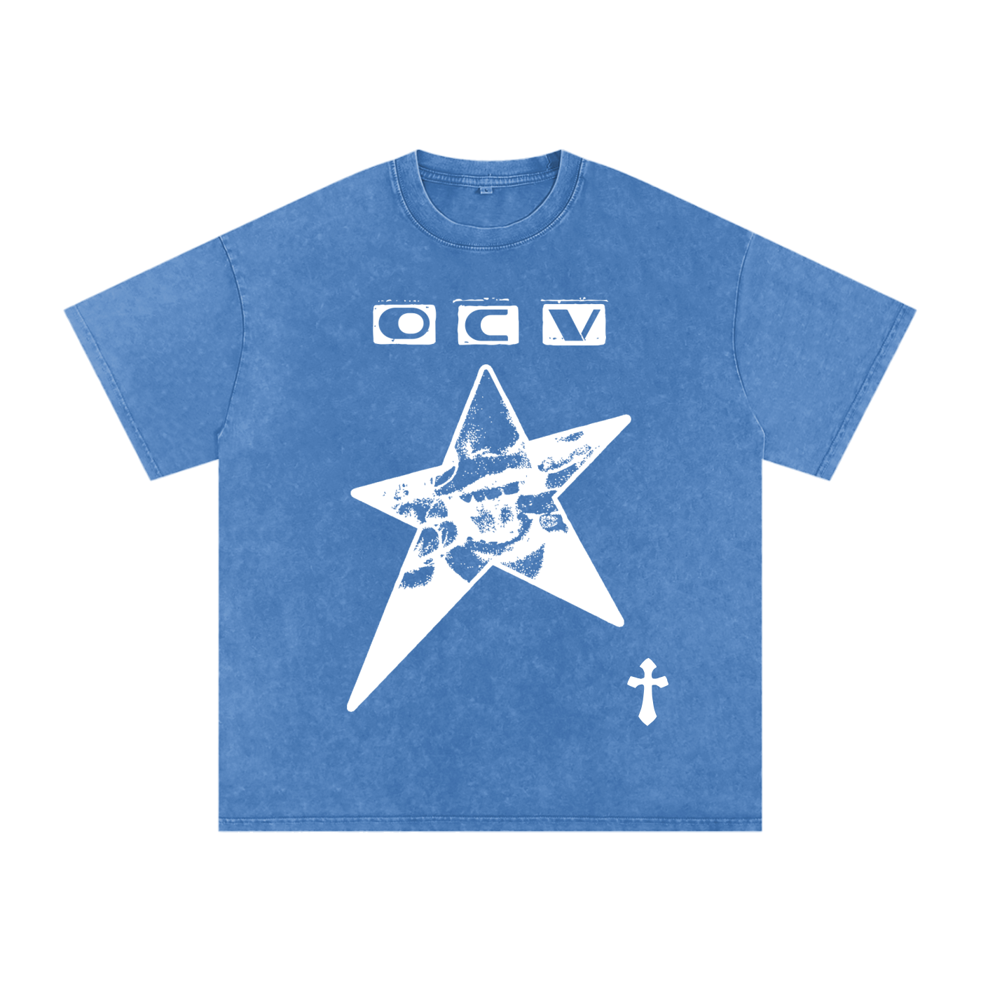 OCV Snow Washed Oversized Cotton Shirt