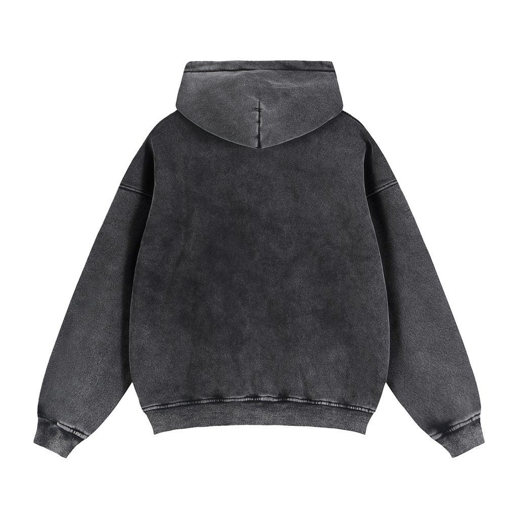 Heavy Cross Fleece Hoodie