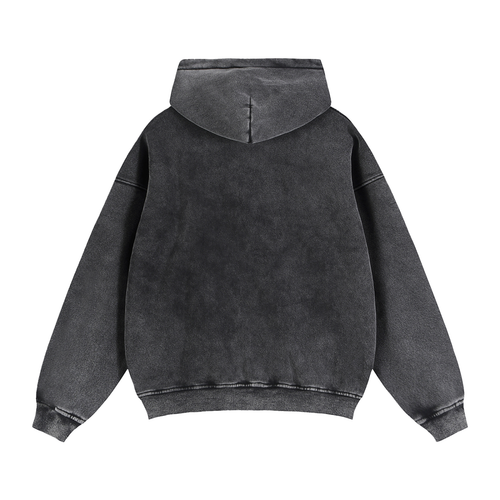 Heavy Cross Fleece Hoodie
