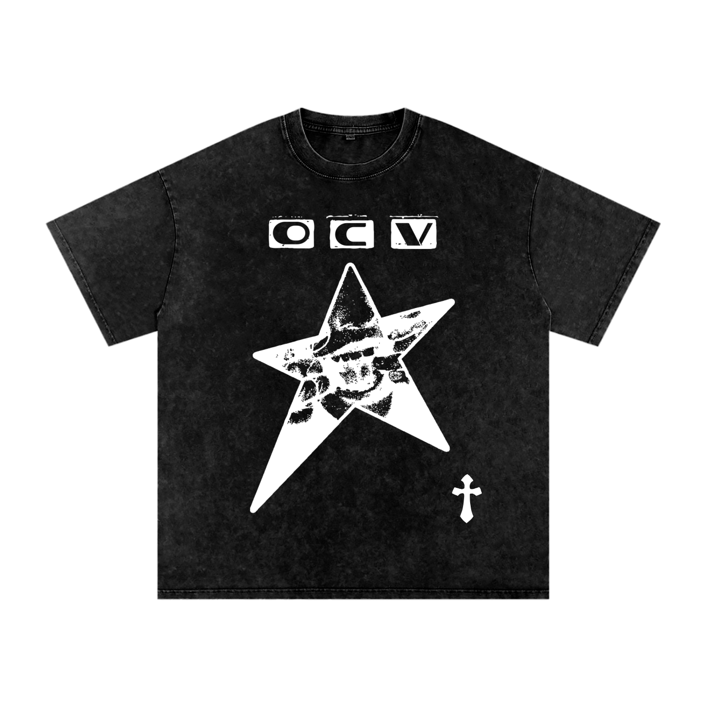 OCV Snow Washed Oversized Cotton Shirt