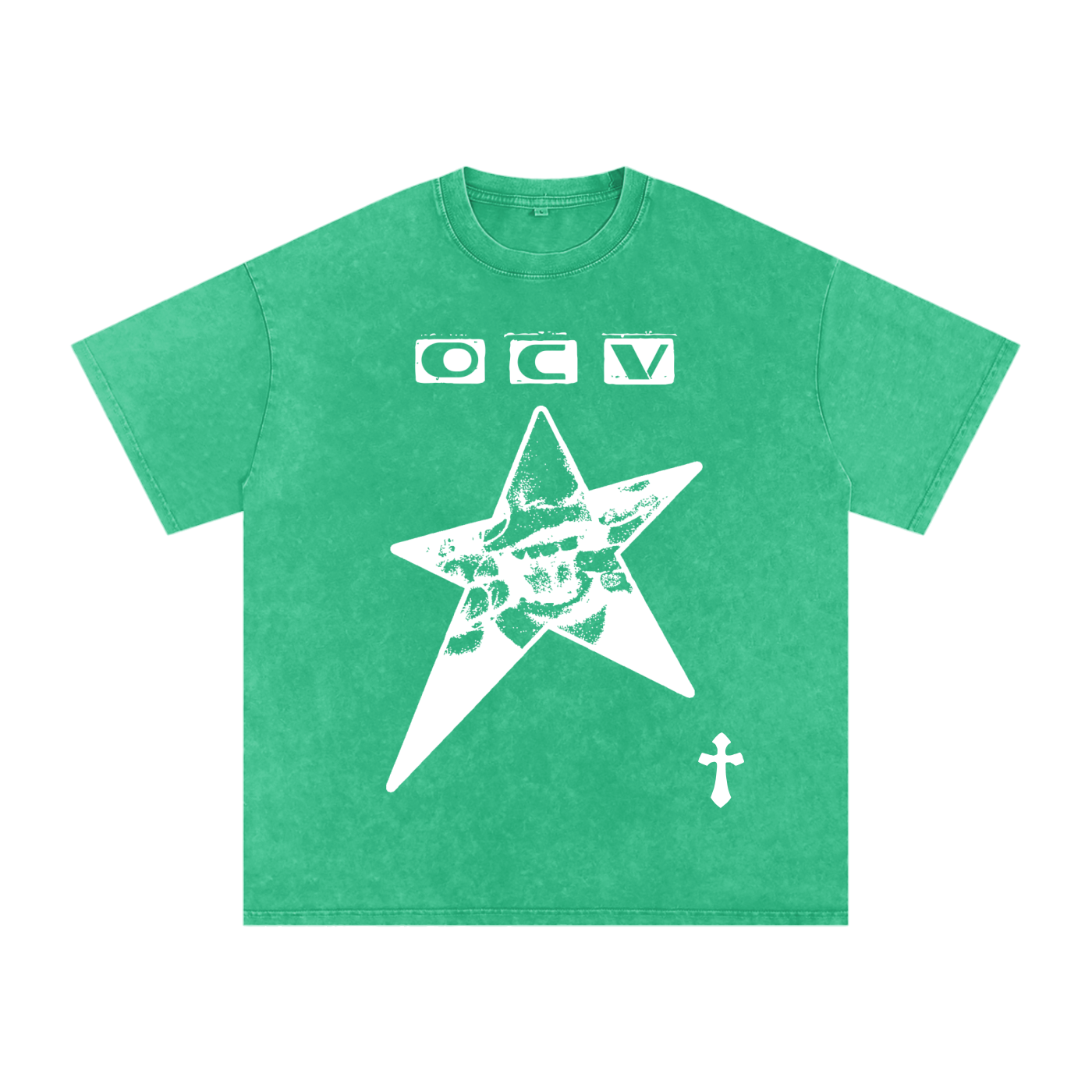 OCV Snow Washed Oversized Cotton Shirt