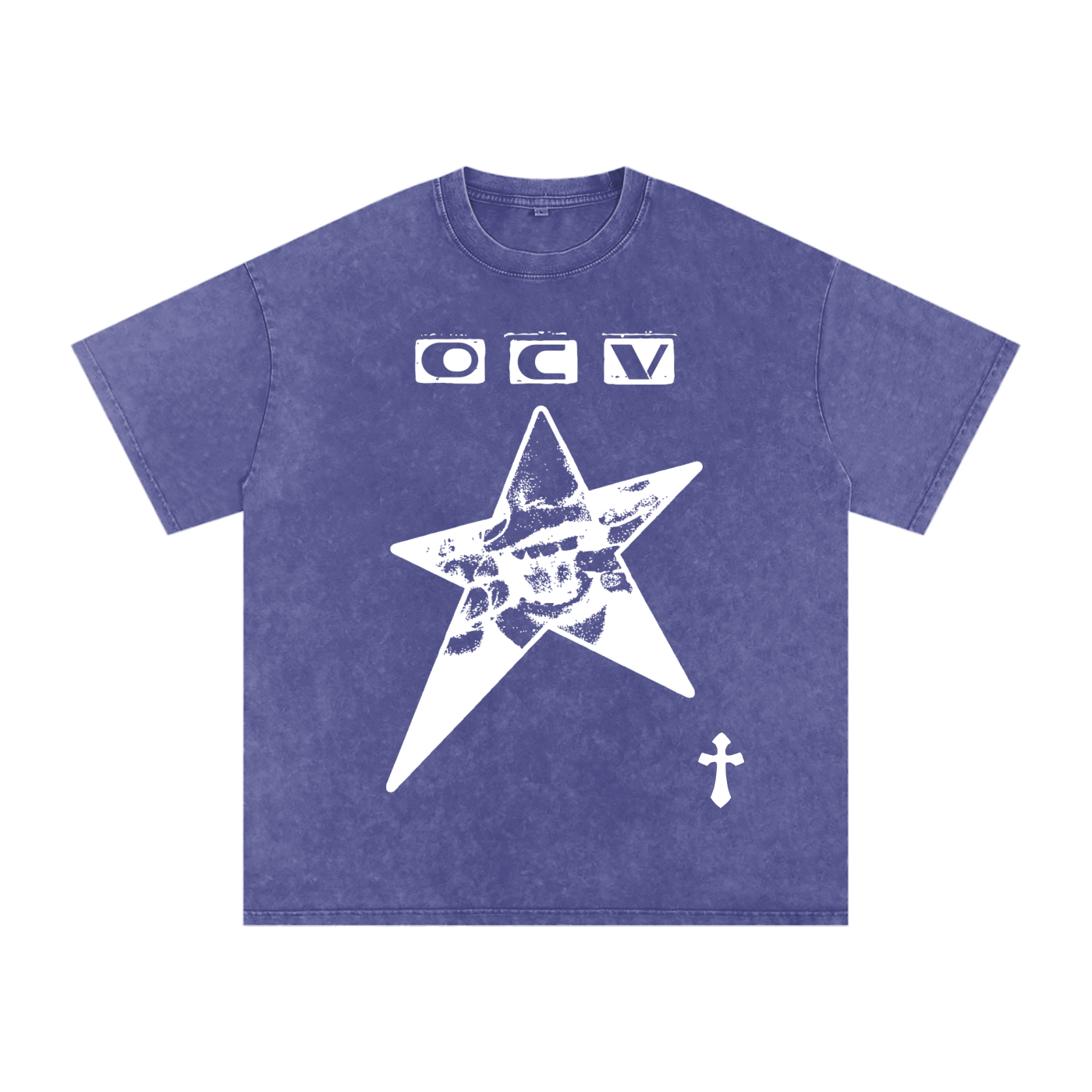 OCV Snow Washed Oversized Cotton Shirt